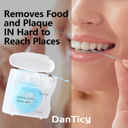 خيط تنظيف أسنان Pharma Dent بطول 30 مترًا، ويتميز بنكهة جوز الهند المنعش